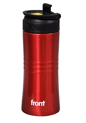 India Desire : Buy Front Stainless Steel Sipper Bottle, 450ml, Red/Black at Rs. 143 from Amazon [MRP Rs 549]